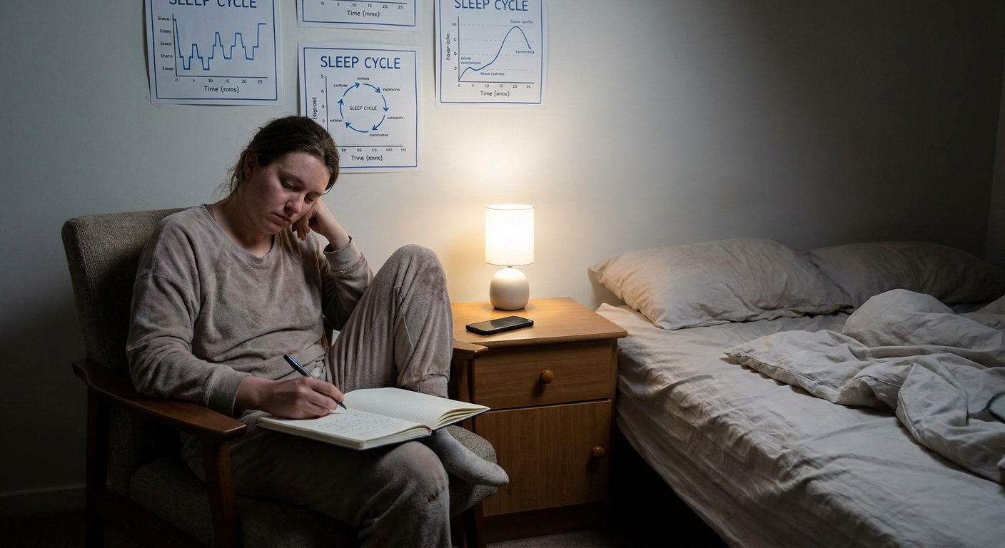 Insomnia, Gently Untangled: A Science-Backed Guide to Relearning Sleep