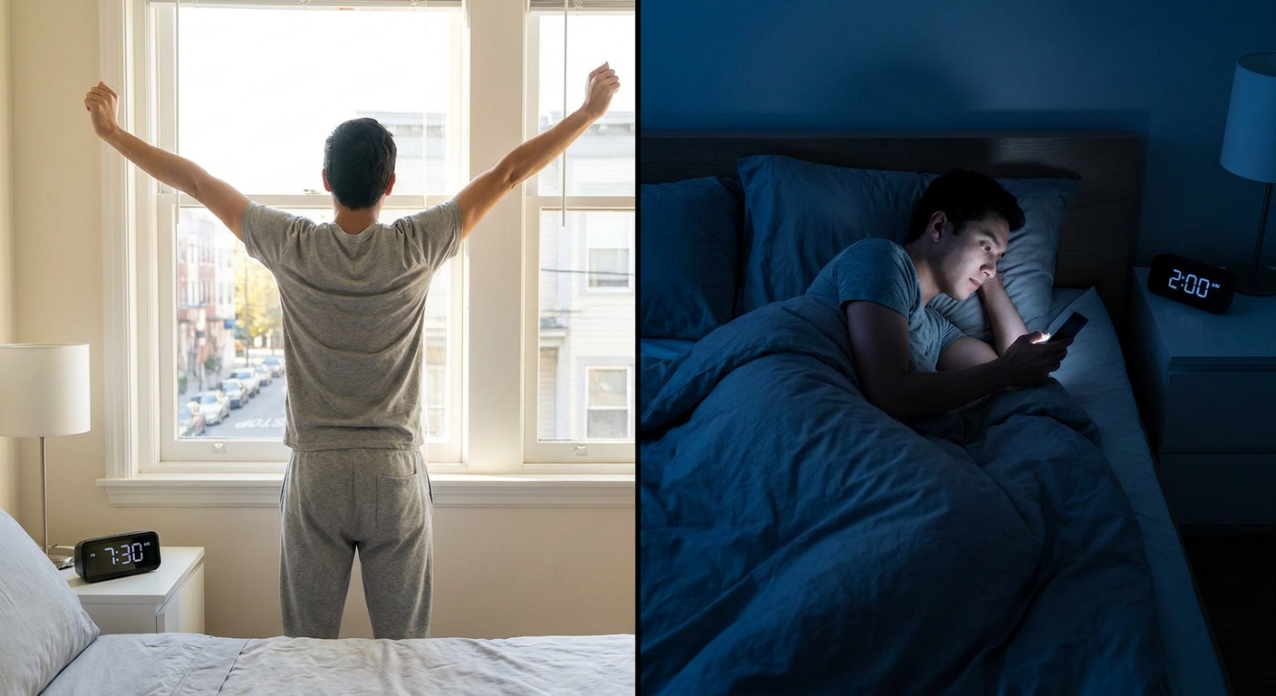 Light, Darkness, and the Dance of Sleep: A Science‑Backed Comparison of Day and Night Habits
